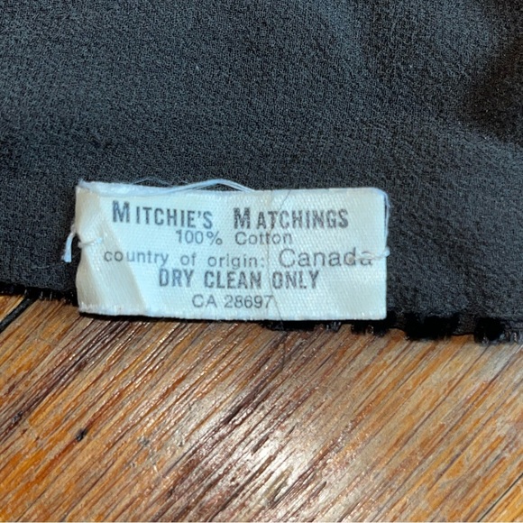 Mitchie’s Matchings scarf brown velvet textured real animal fur Pom pom vintage - Picture 2 of 7